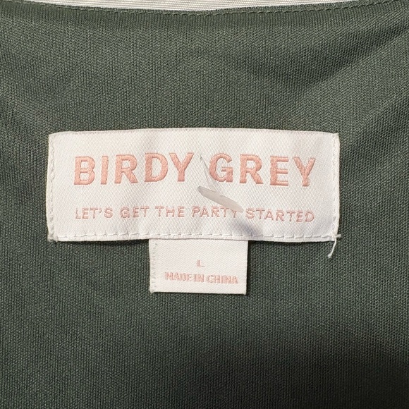 Birdy Grey Yolanda Sea Glass Dress Size Large - Picture 4 of 4